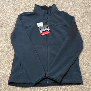 Free Country NWT Black Fleece Jacket Sz Small super soft